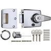Era Double Locking Nightlatch 60mm Finish: Grey Body Brass Cylinder
