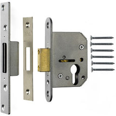 Era Euro Profit Deadlock 76mm Finish: Satin