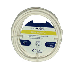 Doncaster Cable 3 Core Round Flex 5m x 0.5mm