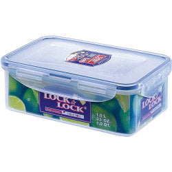 Lock & Lock Food Storage Container Rectangular 1L (207 x 134 x 70mm)