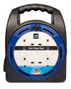 Masterplug 4 Gang Handbag Cable Reel 16m