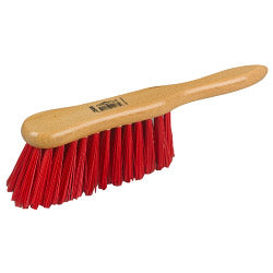 Hill Brush Banister Brush Lacquered Stock, Stiff Red PVC 6"