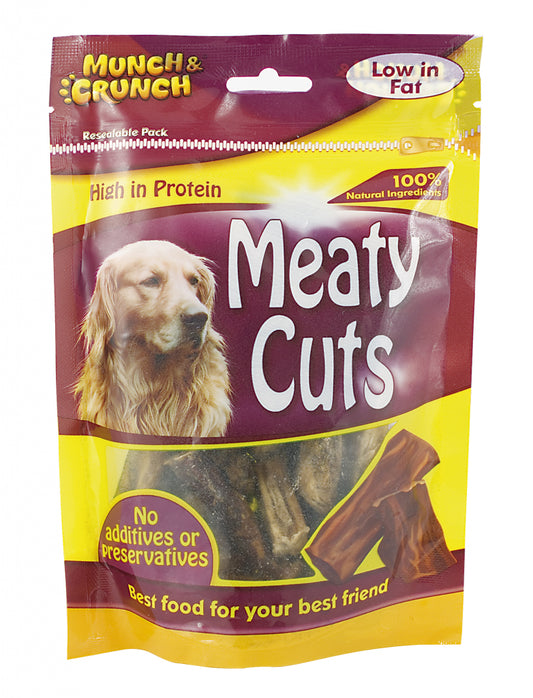 Munch & Crunch Meaty Cuts 100g