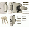 Era BS High Security Nightlatch 60mm Finish: Polished Chrome Body Chrome Cylinder