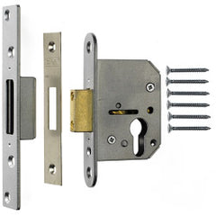 Era Euro Pro-fit Deadlock Case 64mm Finish: Satin