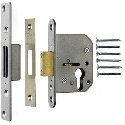 Era Euro Pro-fit Deadlock Case 63mm Finish: Brass Effect
