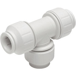 JG Speedfit Equal Tee Connector 15mm White Pack 5