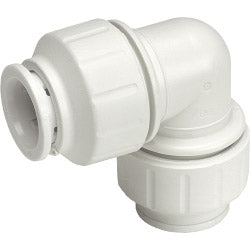 JG Speedfit Equal Elbow Connector 10mm Pack 10 White