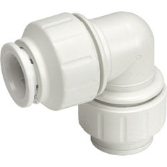 JG Speedfit Equal Elbow Connector 10mm Pack 10 White