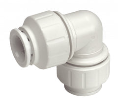 JG Speedfit Equal Elbow Connector 10mm Pack 10 White