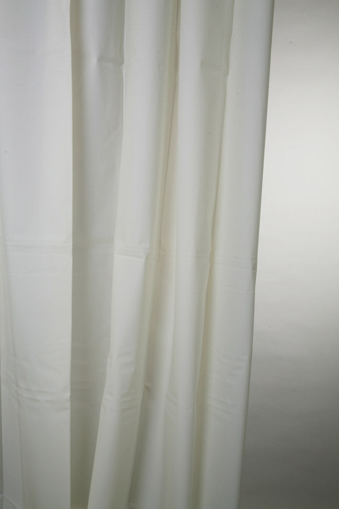 Blue Canyon Peva Shower Curtain 180 x 180cm Plain White