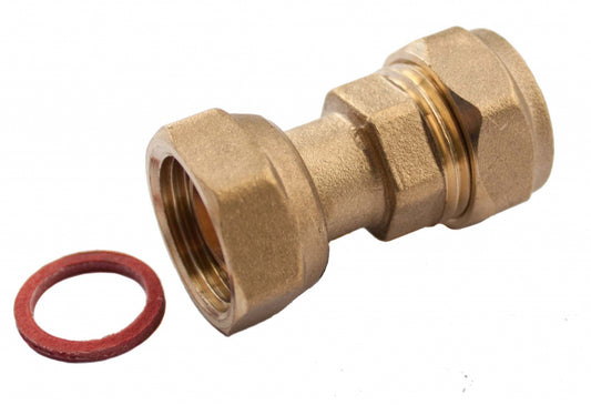 Oracstar Compression Straight Tap Connector 15mm x 3/4"