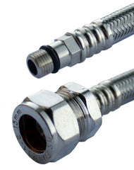 Oracstar Flexible Tap Connector Pair 15mm x 10mm x 30cm