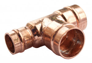Oracstar Pre Soldered Reducing Tee 22mm x 22mm x 15mm (Centre)