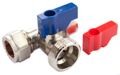 Oracstar Tee Valve (Hot/Cold) 15mm x 15mm x 3/4" BSP