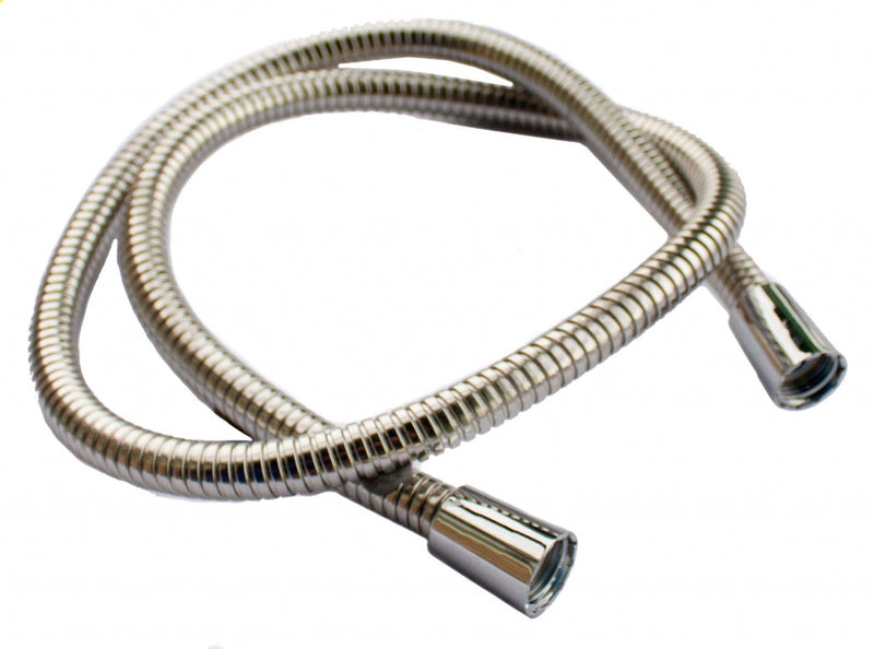 Oracstar Shower Hose Large Bore Stainless Steel 1.75m x 1/2" x 1/2" 11mm I.D.