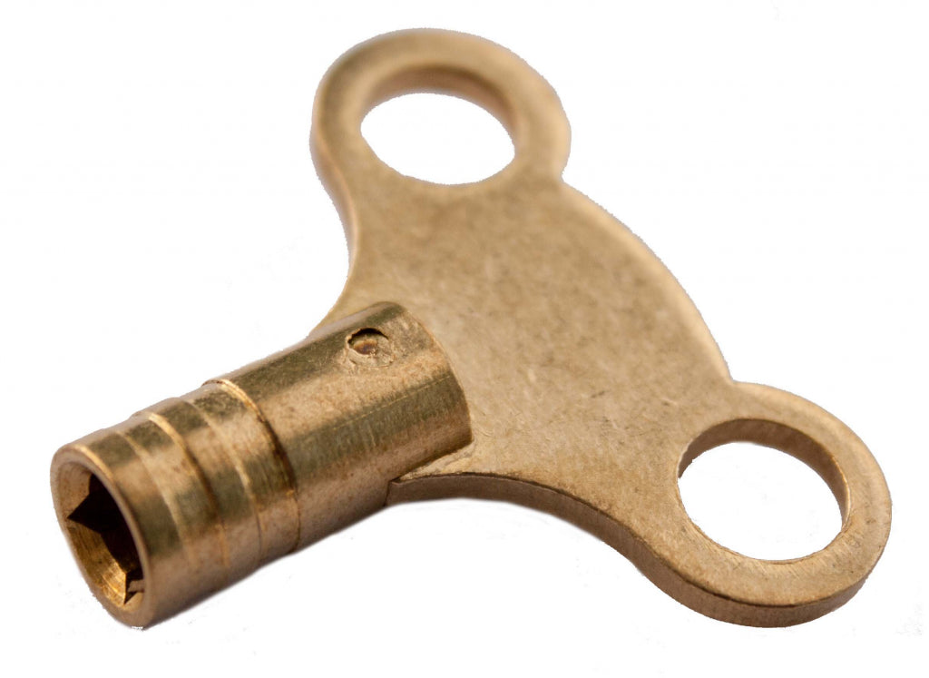Oracstar Radiator Key 'Clock' Type Easy Grip Brass