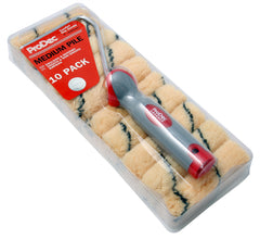 ProDec 4" Medium Pile Mini Roller & Frame Pack 10