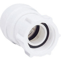 JG Speedfit Female Coupler Tap Connector White 22mm x 3/4 bsp