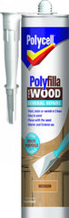 Polycell Polyfilla Wood General Repair Medium Cartridge 480gm