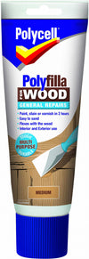 Polycell Polyfilla Wood General Repair Medium Cartridge 480gm
