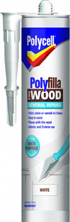 Polycell Polyfilla Wood General Repair Medium Cartridge 480gm