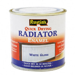 Rustins QD Radiator Enamel Gloss 500ml