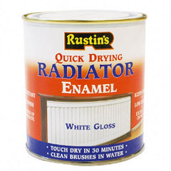 Rustins QD Radiator Enamel Gloss 500ml