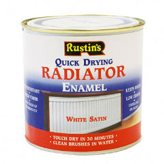 Rustins Radiator Enamel Satin 250ml