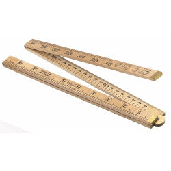 RST Wooden Folding Rule 39" (1000mm)
