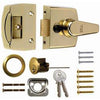 Era Replacement Front Door Lock 40mm Finish: Polished Chrome Body Chrome Cylinder