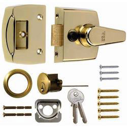 Era Replacement Front Door Lock 40mm Finish: Polished Chrome Body Chrome Cylinder