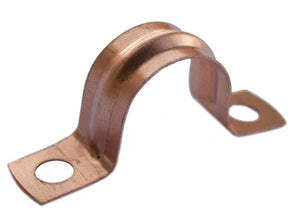 Oracstar Saddle Pipe Clips Copper 22mm (Pack 50)