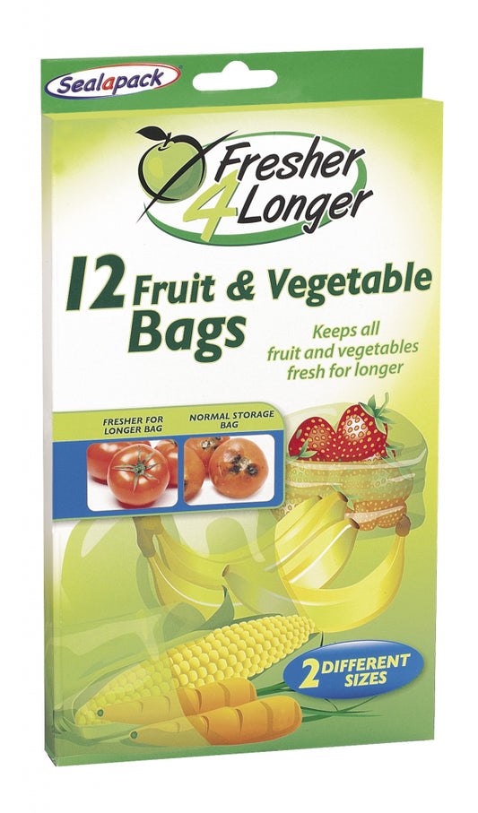 Sealapack Fruit & Vegetable Bag 12 Pack