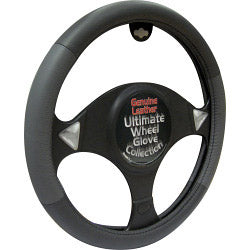 Streetwize Steering Wheel Glove Black/Blue Sports Grip