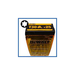 DeWalt Torx Bits 25mm Pack 25 x DT7961