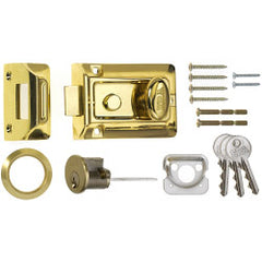 Era Traditional Door Lock 60mm Finish: Green Body Brass Cylinder