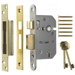 Era Viscount Mortice Sashlock Brass 63mm