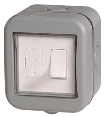 BG Weatherproof IP55 1 Gang Switched Fused Connection Unit