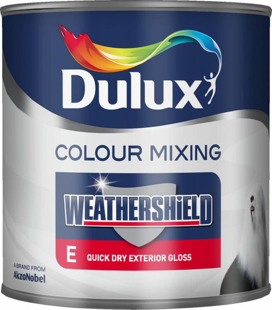 Dulux Weathershield Quick Drying Exterior Gloss 1L Medium