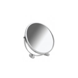 Blue Canyon Chrome Bullet Stand Desk Mirror Diameter 17cm