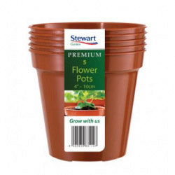 Stewart Flower Pot Pack of 5 5"