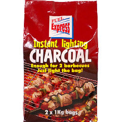 Myfuels Instant-Light Lumpwood Charcoal 2 x 850g bags